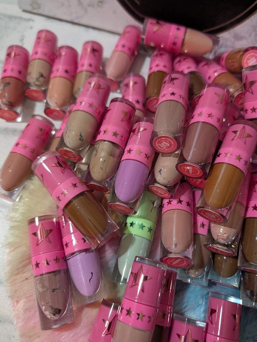 JEFFREY STAR MINI VELOUR LIQUID LIPSTICK COLLECTORS BUNDLE OF 58 - Picture 2 of 15